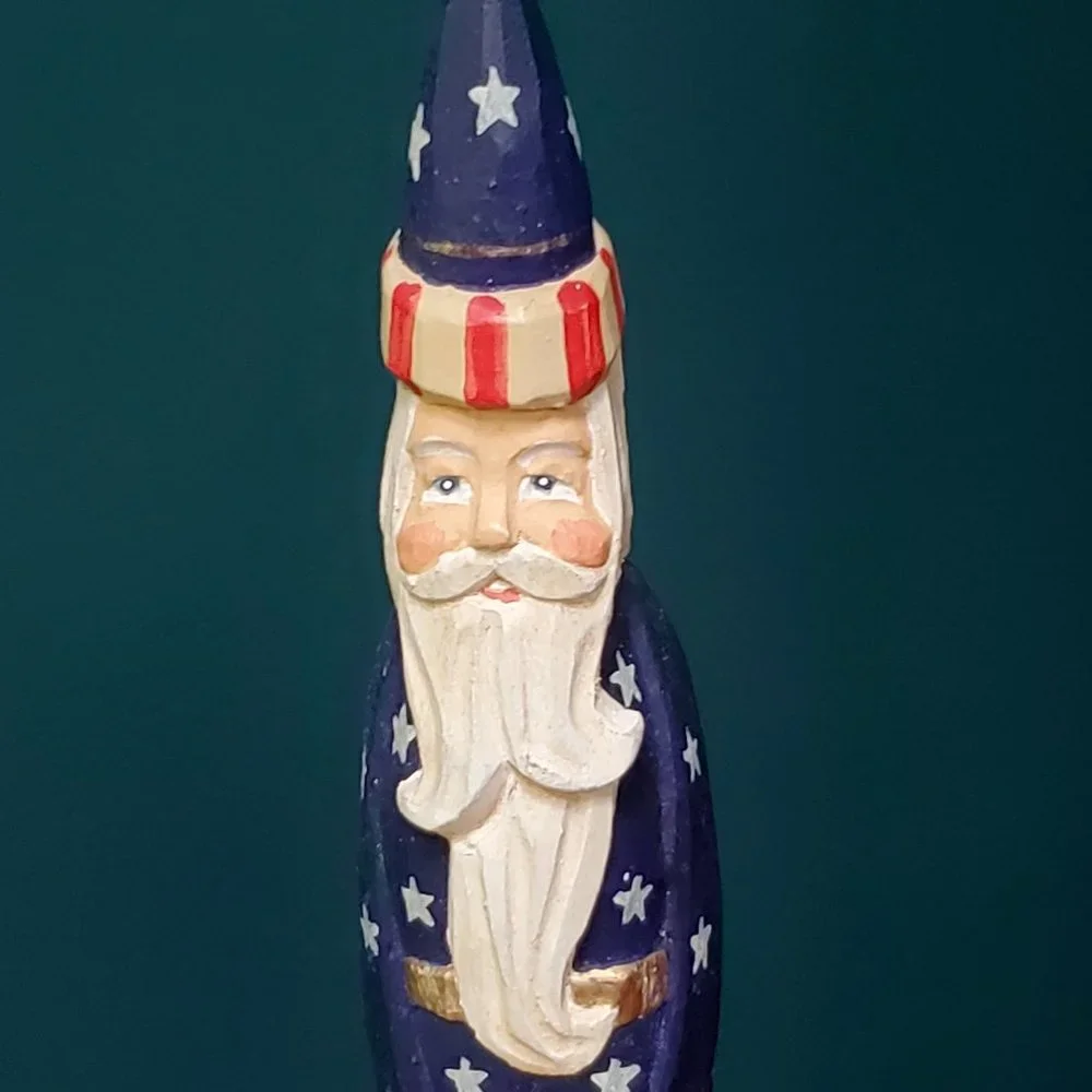 James Haddon Patriotic Folk Santa